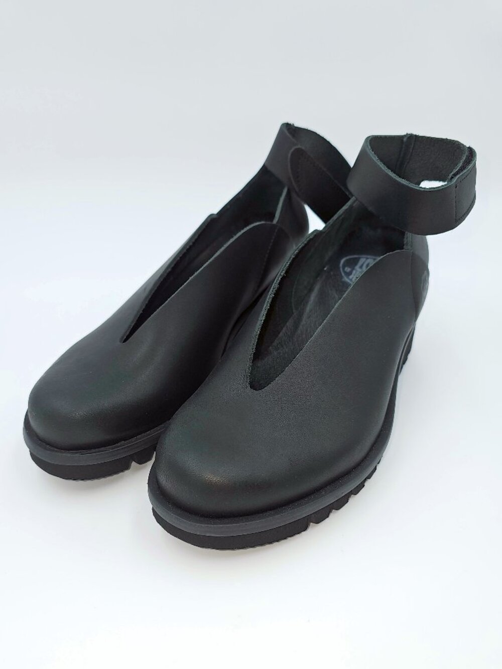 Loints of Holland Selena Ankle Strap Wedge Shoes Women's Size 38 US 7-7.5